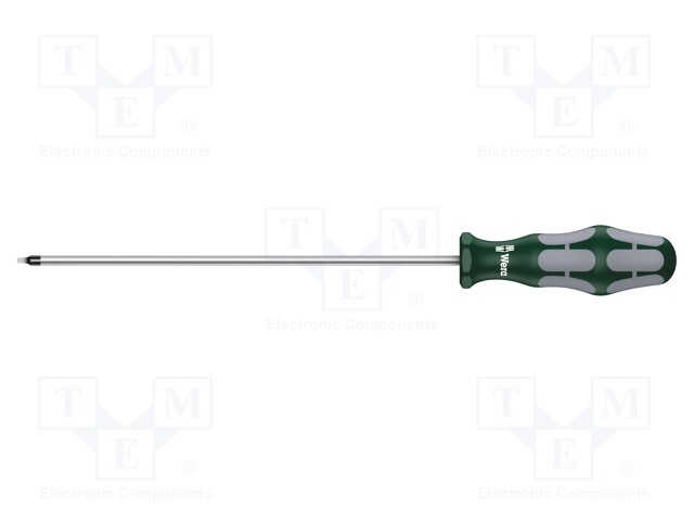 Screwdriver; square; #1; Blade length: 200mm; Overall len: 298mm