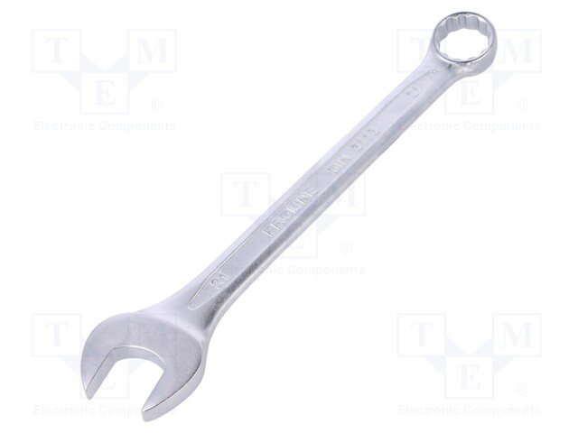 Key; combination spanner; 21mm; Overall len: 248mm; DIN 3113