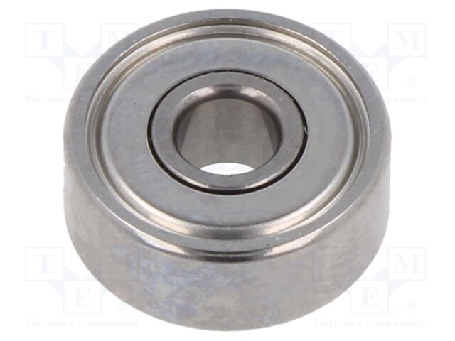 Bearing: single row deep groove ball; Øint: 4mm; Øout: 13mm; W: 5mm