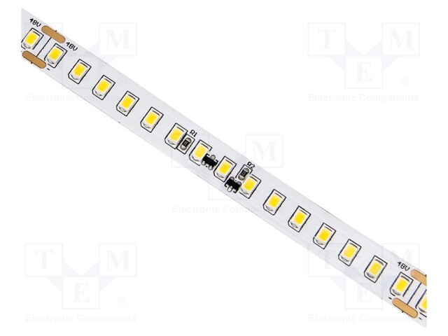 LED tape; white cold; 2835; 48V; LED/m: 150; 10mm; white PCB; IP20