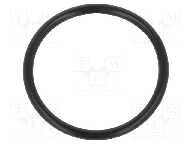 O-ring gasket; NBR; D: 2mm; Øint: 24mm; black; -30÷100°C