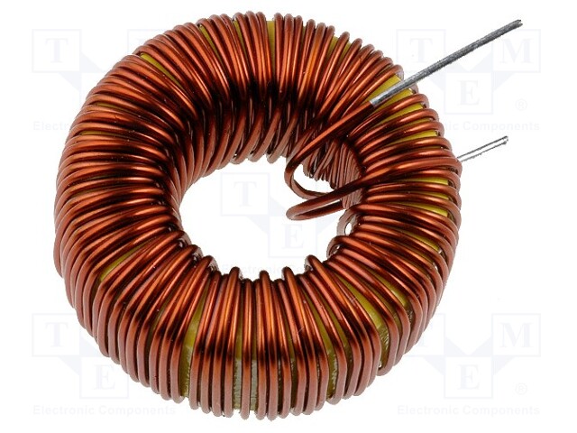 Inductor: wire; THT; 470uH; 1A; 180mΩ