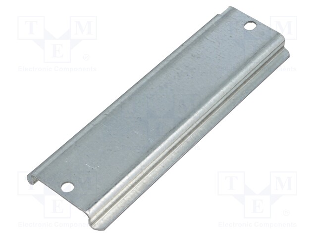 DIN rail; steel; W: 35mm; H: 7.5mm; L: 108mm; TG-ABS1212,TG-PC-1212