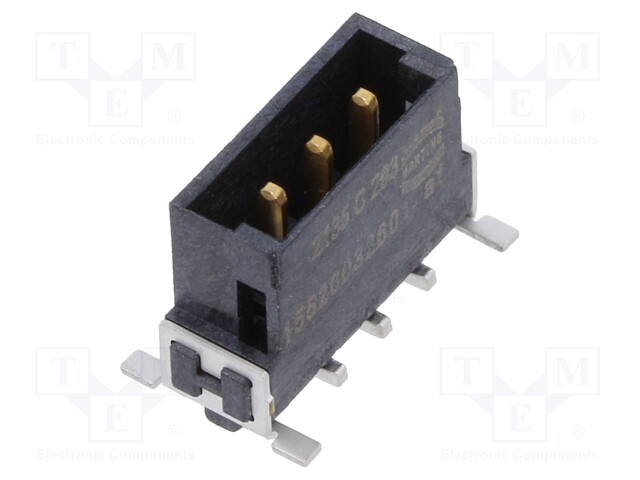Connector: PCB to PCB; male; PIN: 3; 2.54mm; Series: har-flex Power