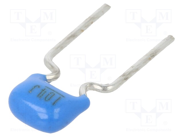 Capacitor: ceramic; MLCC; 100nF; 50VDC; C0G; ±5%; THT; 5mm