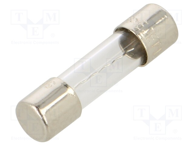 Fuse: fuse; quick blow; 7A; 125VAC; cylindrical,glass; 5x20mm; 5MF