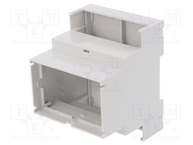 Enclosure: for DIN rail mounting; Y: 90mm; X: 71.2mm; Z: 68mm; PPO