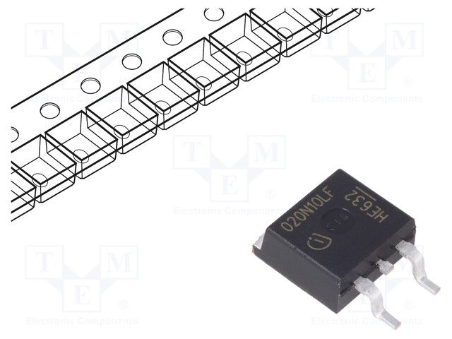 Transistor: N-MOSFET; unipolar; 100V; 120A; 313W; PG-TO263-3