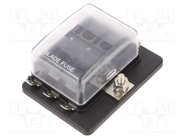 Fuse acces: fuse boxes; 30A; screw; Leads: connectors; -20÷85°C