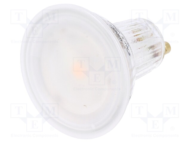 LED lamp; warm white; GU10; 230VAC; 350lm; 4.3W; 120°; 2700K