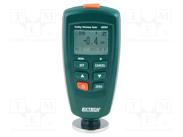 Tester: coating thickness tester; 0,1÷1250um; Meas.accur: ±3%