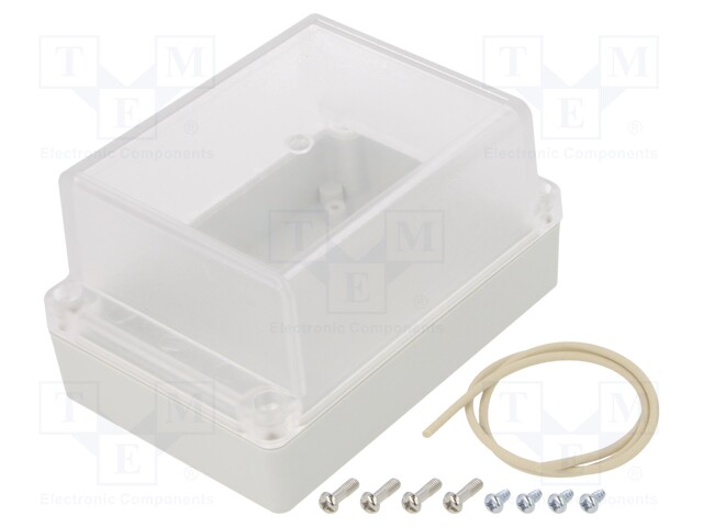 Enclosure: multipurpose; X: 85mm; Y: 125mm; Z: 70mm; Ritec; IP65