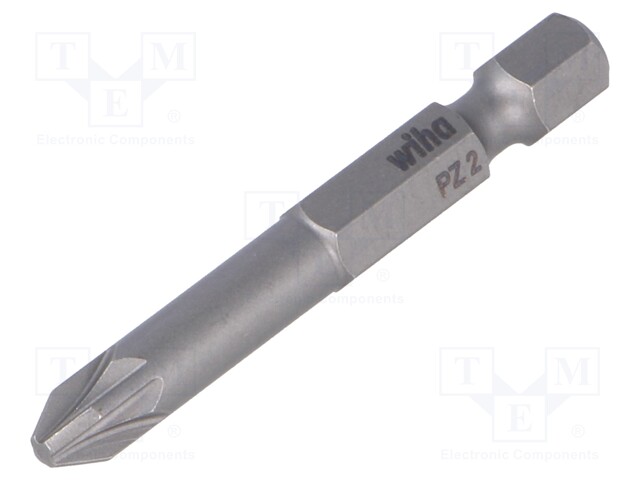 Screwdriver bit; Pozidriv®; PZ2; Overall len: 50mm