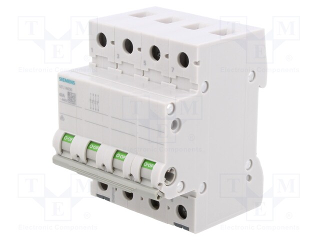 Isolator, 63 A, 440 V, 4 NO Contacts