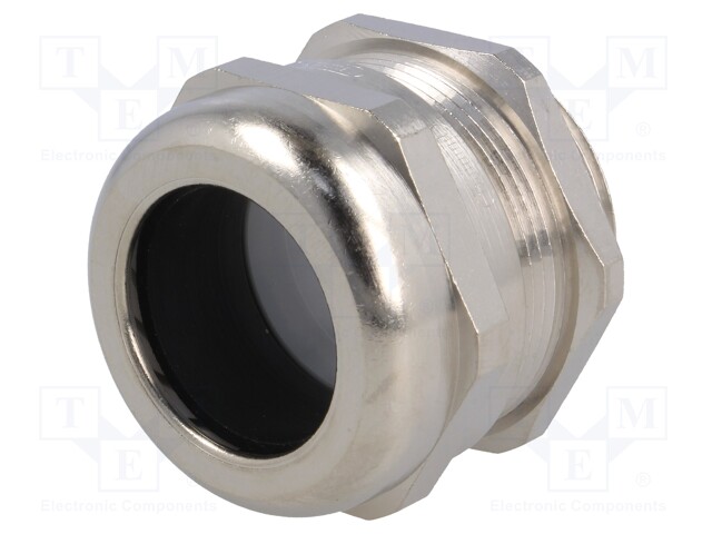 Cable gland; M32; IP68; Mat: brass; Body plating: nickel