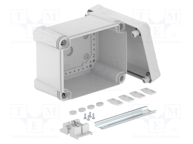 Enclosure: junction box; X: 151mm; Y: 191mm; Z: 126mm; polycarbonate