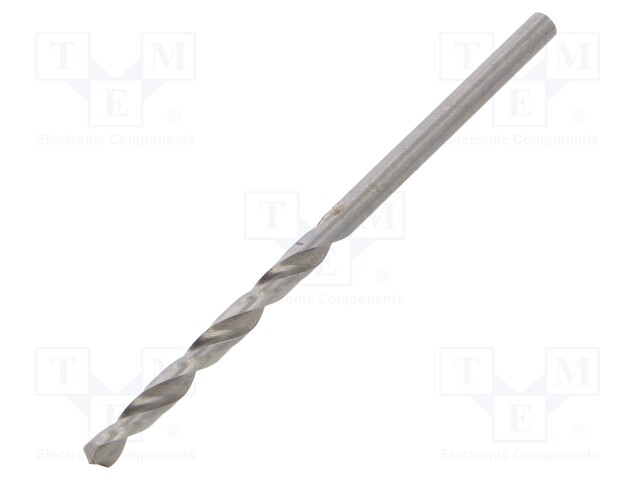 Drill bit; for metal; Ø: 2.5mm; Overall len: 57mm; HSS; 1pcs.