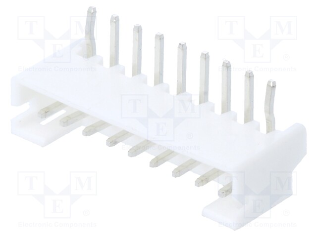 Socket; wire-board; male; 2mm; PIN: 9; THT; 100V; 2A; tinned; -25÷85°C
