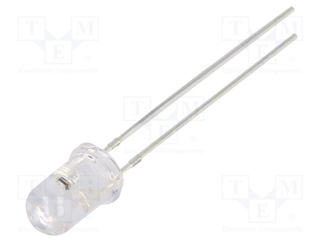 LED; 5mm; green; 7000÷8400mcd; 30°; 3÷5V; 20mA; Variant: blinking