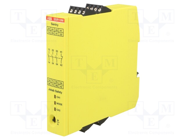 Module: safety relay; Series: SENTRY; Mounting: DIN; -10÷55°C; IP20