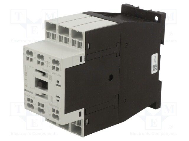 Contactor: 3-pole; NO x3; Auxiliary contacts: NC + NO; 230VAC; 25A