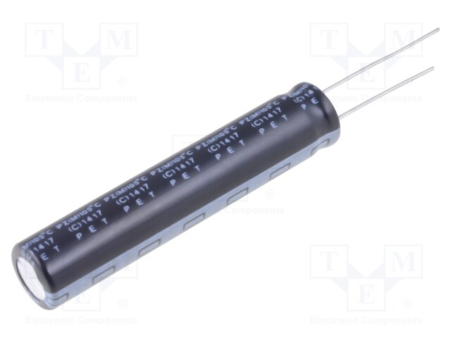 Capacitor: electrolytic; THT; 39uF; 450VDC; Ø10x50mm; ±20%; 2000h