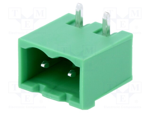 Pluggable terminal block; 5.08mm; ways: 2; angled 90°; socket