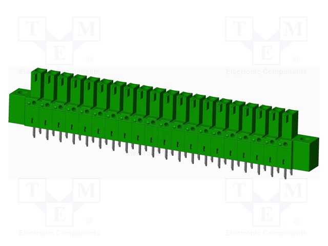 Connector: pluggable terminal block; socket; female; straight