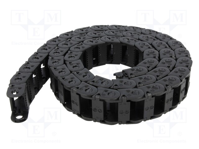 Cable chain; Series: E2.10; Bend.rad: 38mm; L: 1000mm