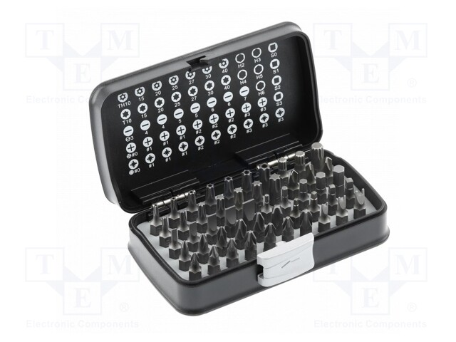 Kit: screwdriver bits; 50pcs.