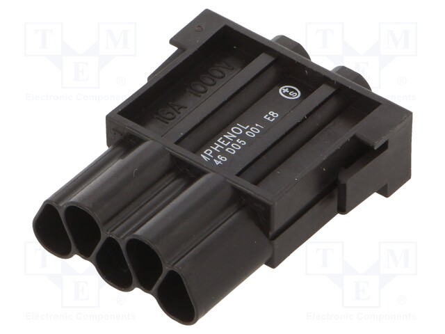 Connector: HDC; module; male; C146,heavy|mate M; PIN: 5; 4+PE; 1kV