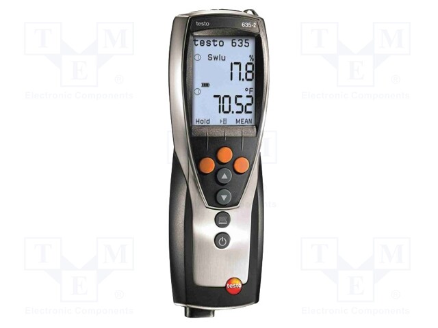 Thermoanemometer; IP54; Range: 0÷2000hPa; -200÷1370°C