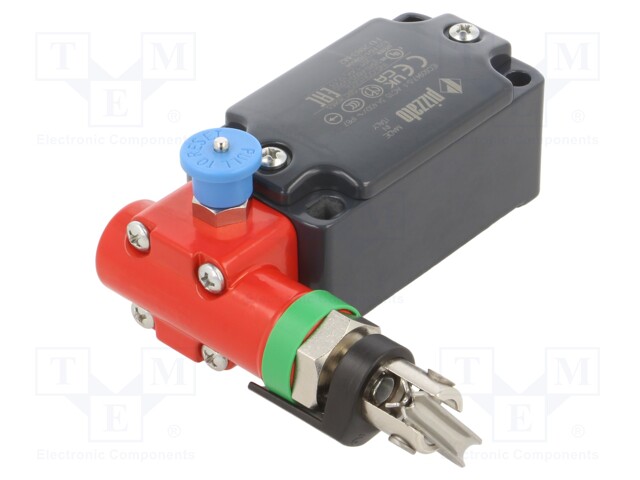 Safety switch: key operated; FD; Mat: metal; black,red