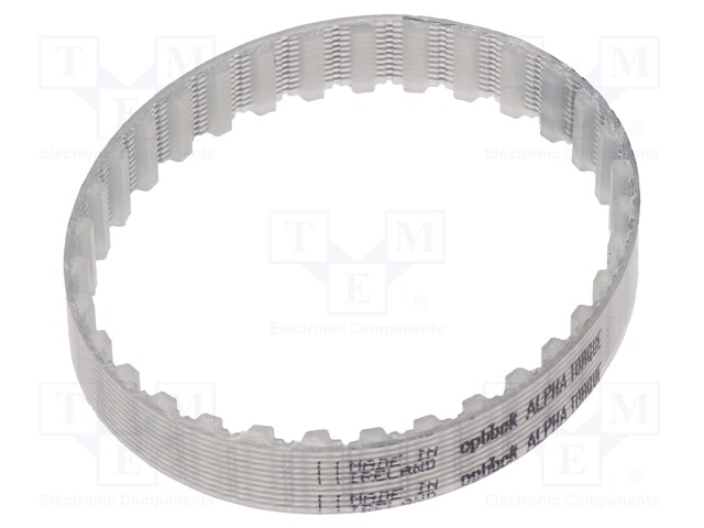 Timing belt; T5; W: 8mm; H: 2.2mm; Lw: 165mm; Tooth height: 1.2mm