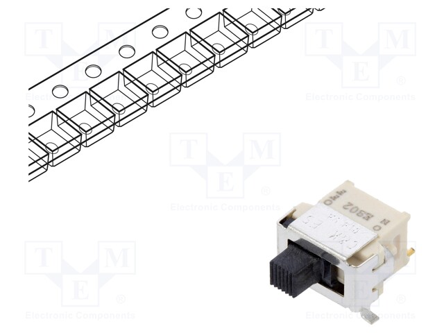 Switch: slide; Pos: 2; SPDT; 0.4A/20VAC; 0.4A/20VDC; OFF-ON; IP57