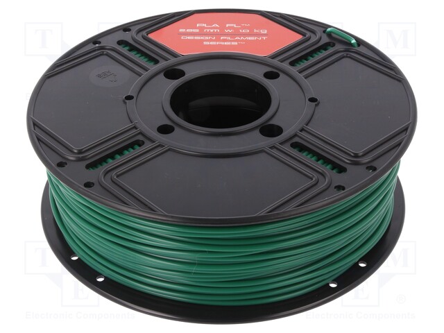 Filament: PLA FL; 2.85mm; green; 1kg; 100°C