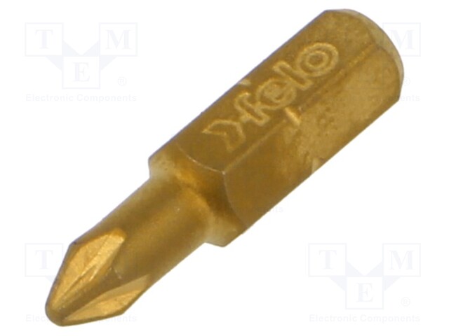 Screwdriver bit; Pozidriv®; PZ1; Overall len: 25mm