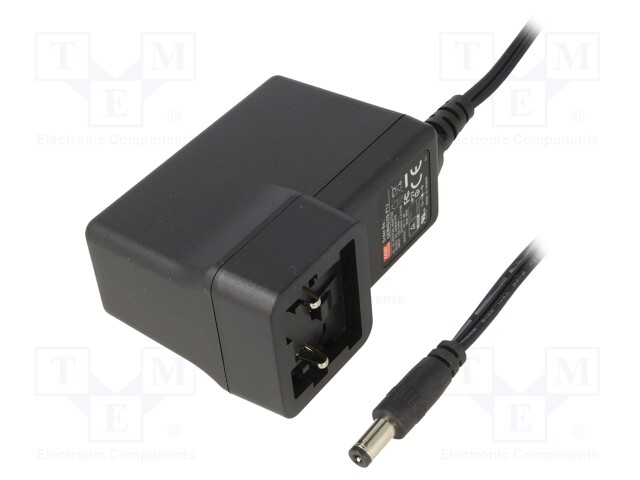 Power supply: switched-mode; 9VDC; 4A; Out: 5,5/2,1; 36W; 80÷264VAC