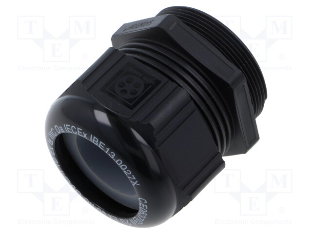 Cable gland; 1.5; black