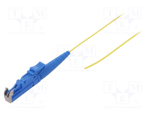 Optic fiber pigtail; E2; 2m; Optical fiber: 900um; yellow