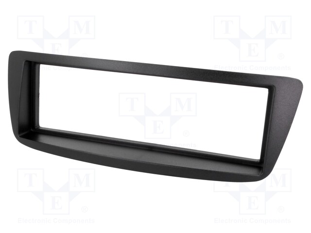 Radio mounting frame; Citroën,Peugeot,Toyota; 1 DIN; black