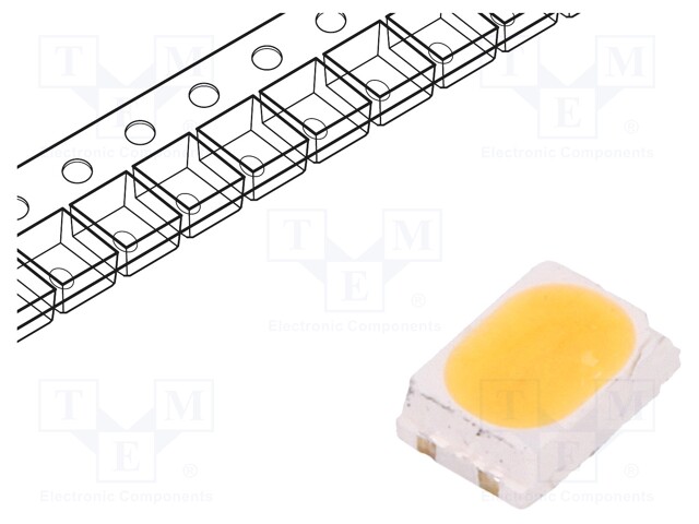 LED; SMD; 3020; white cold (fish); 17÷20lm; 3700-4250K; 90; 120°