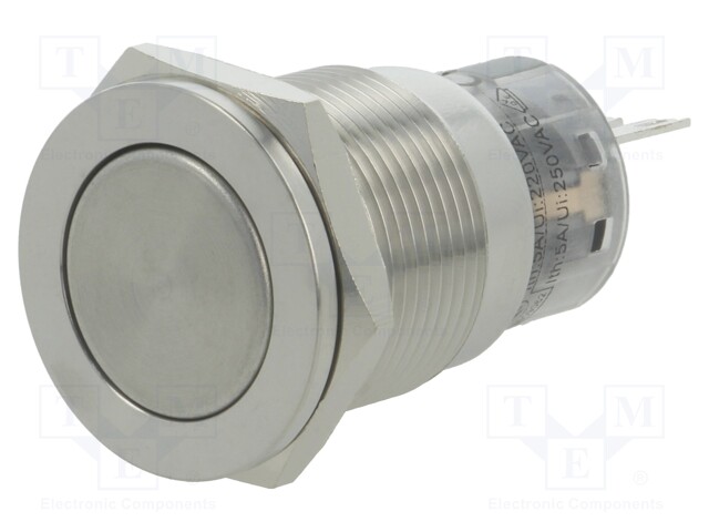 Switch: vandal resistant; Pos: 2; SPDT; 0.5A/220VAC; 1A/24VDC; IP67