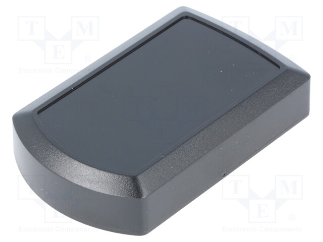 Enclosure: multipurpose; X: 46mm; Y: 73mm; Z: 17mm; ABS; black