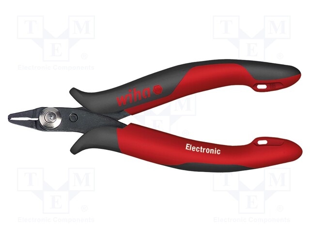 Pliers; end,oblique,cutting; Pliers len: 118mm; Electronic