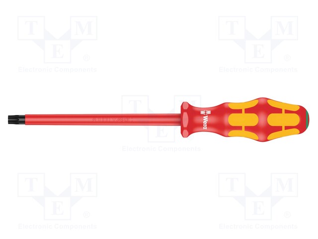 Screwdriver; insulated; Torx®; TX45; Blade length: 150mm; 1kVAC