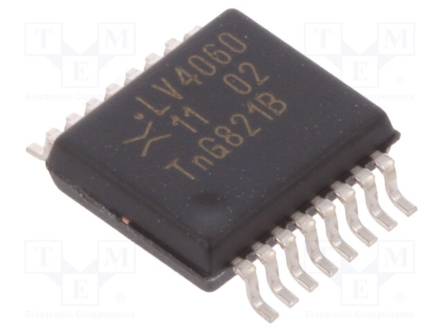 IC: digital; 14bit,binary counter; Series: LV; SMD; SSOP16