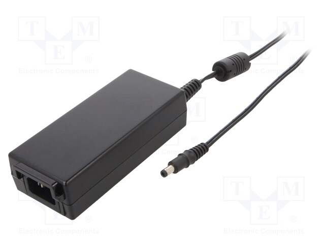 Power supply: switched-mode; 12VDC; 5.4A; Out: 5,5/2,5; 65W; 0÷60°C