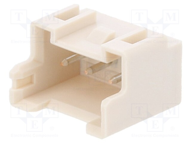 Wire-board; socket; male; XA; 2.5mm; PIN: 3; THT; 250V; 3A; -25÷85°C