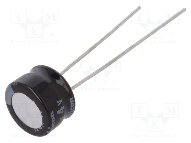 Capacitor: electrolytic; THT; 470uF; 4VDC; Ø8x5mm; Pitch: 2.5mm